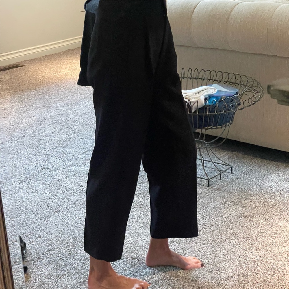 Black Tailored cropped Pants from Aritzia . Size 2
